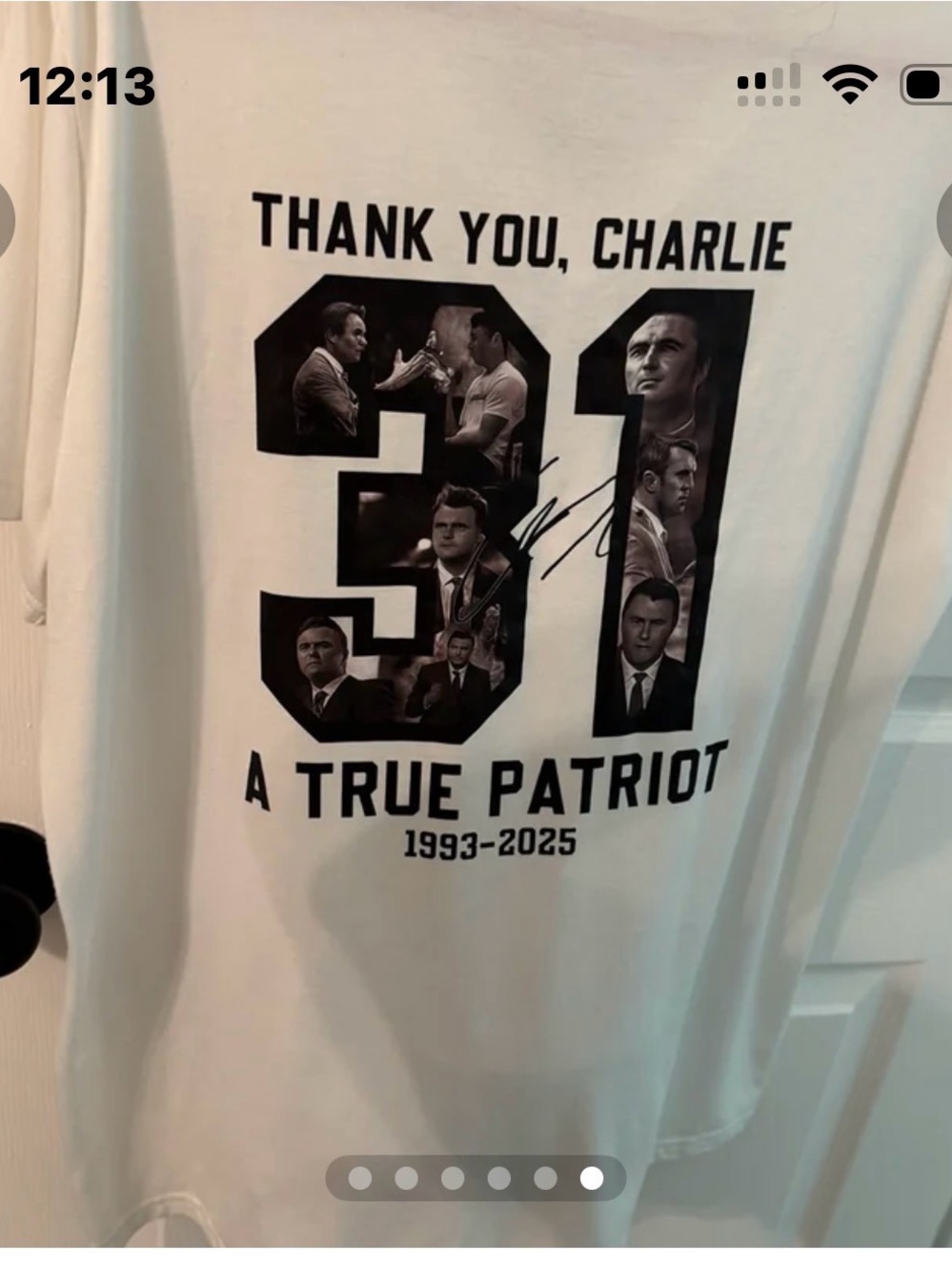 Charlie Kirk unisex shirt